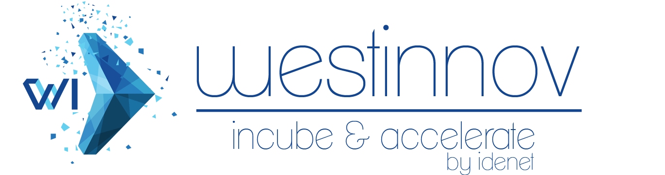 Logo complet Westinnov incubateur et accélérateur